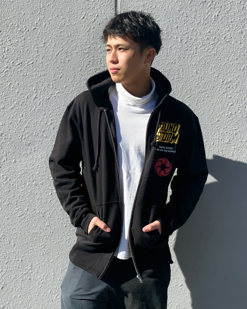 POUNDSTORM パーカー 表